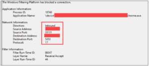 Event Viewer Logging